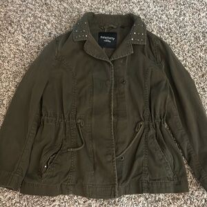 Dark green jacket